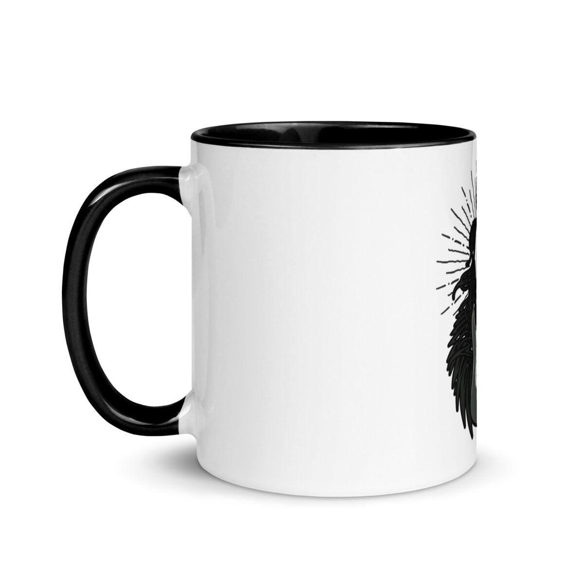 white ceramic mug with color inside black 11oz left 64397aa8cee4b