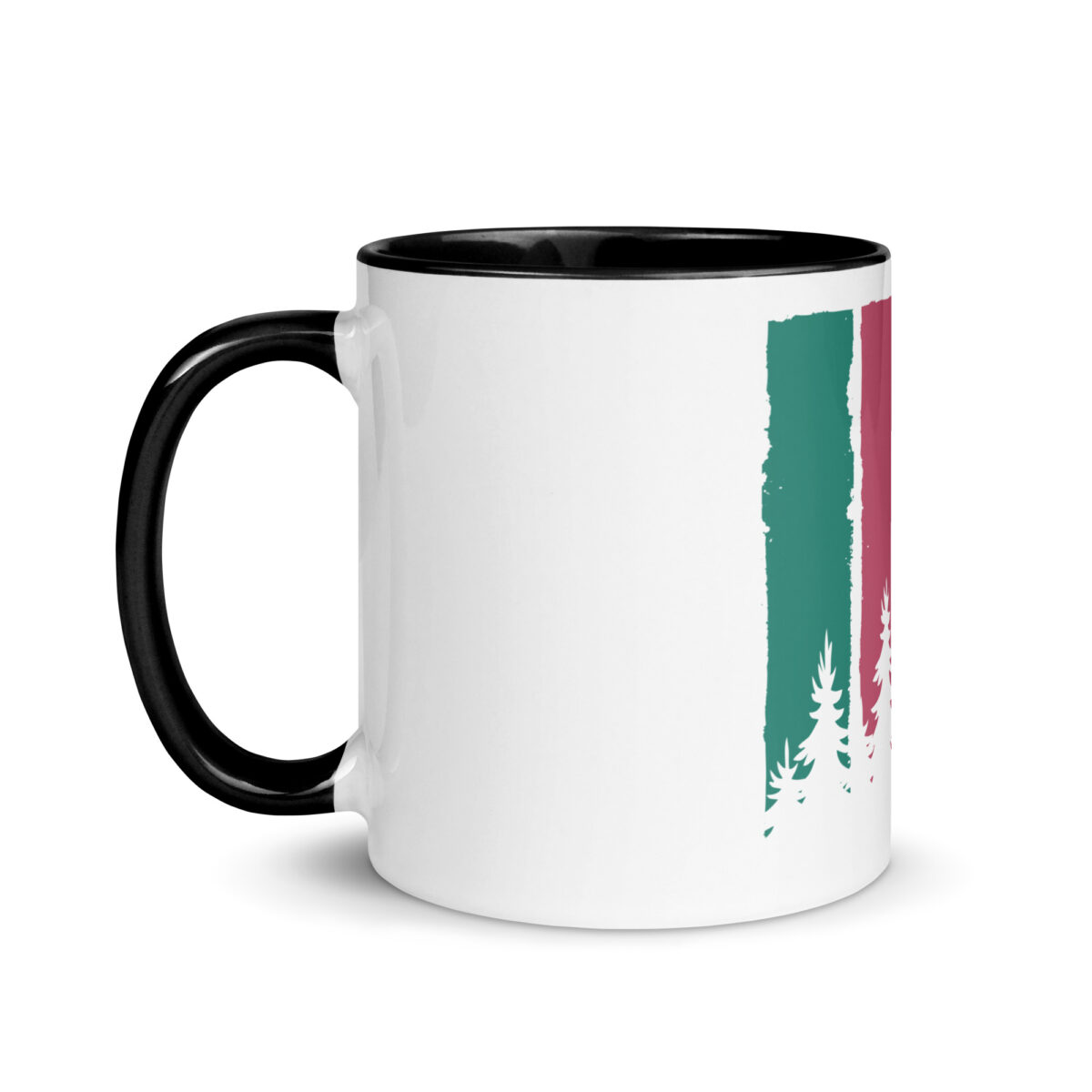 white ceramic mug with color inside black 11oz left 643a7992e2399