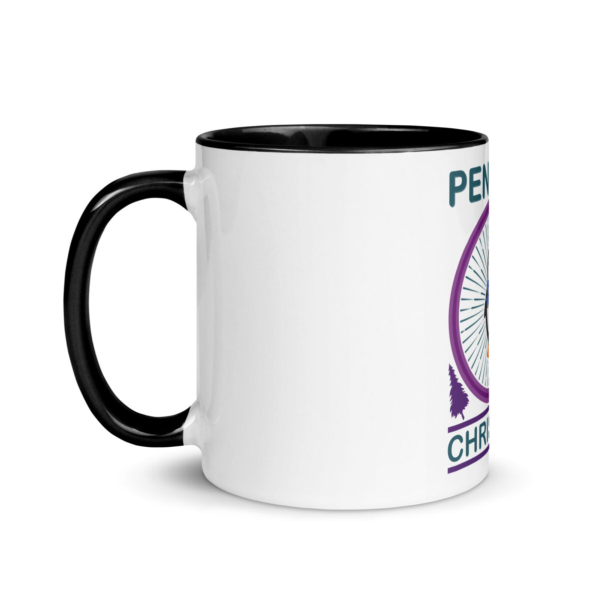 white ceramic mug with color inside black 11oz left 643ae57765aed