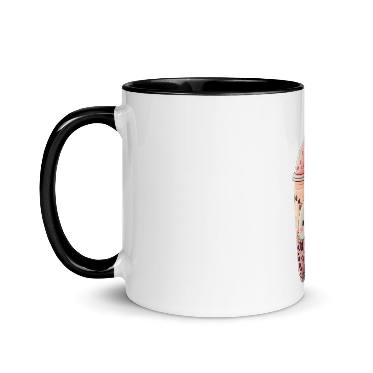 white ceramic mug with color inside black 11oz left 643d0f99602dc