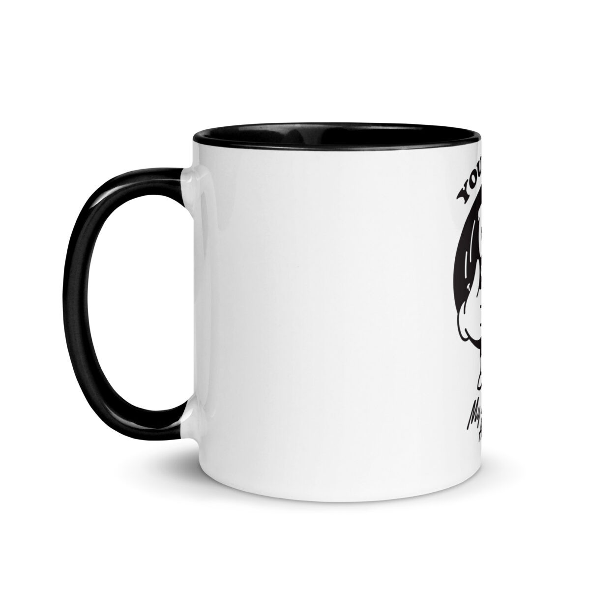 white ceramic mug with color inside black 11oz left 643d284a83c8e