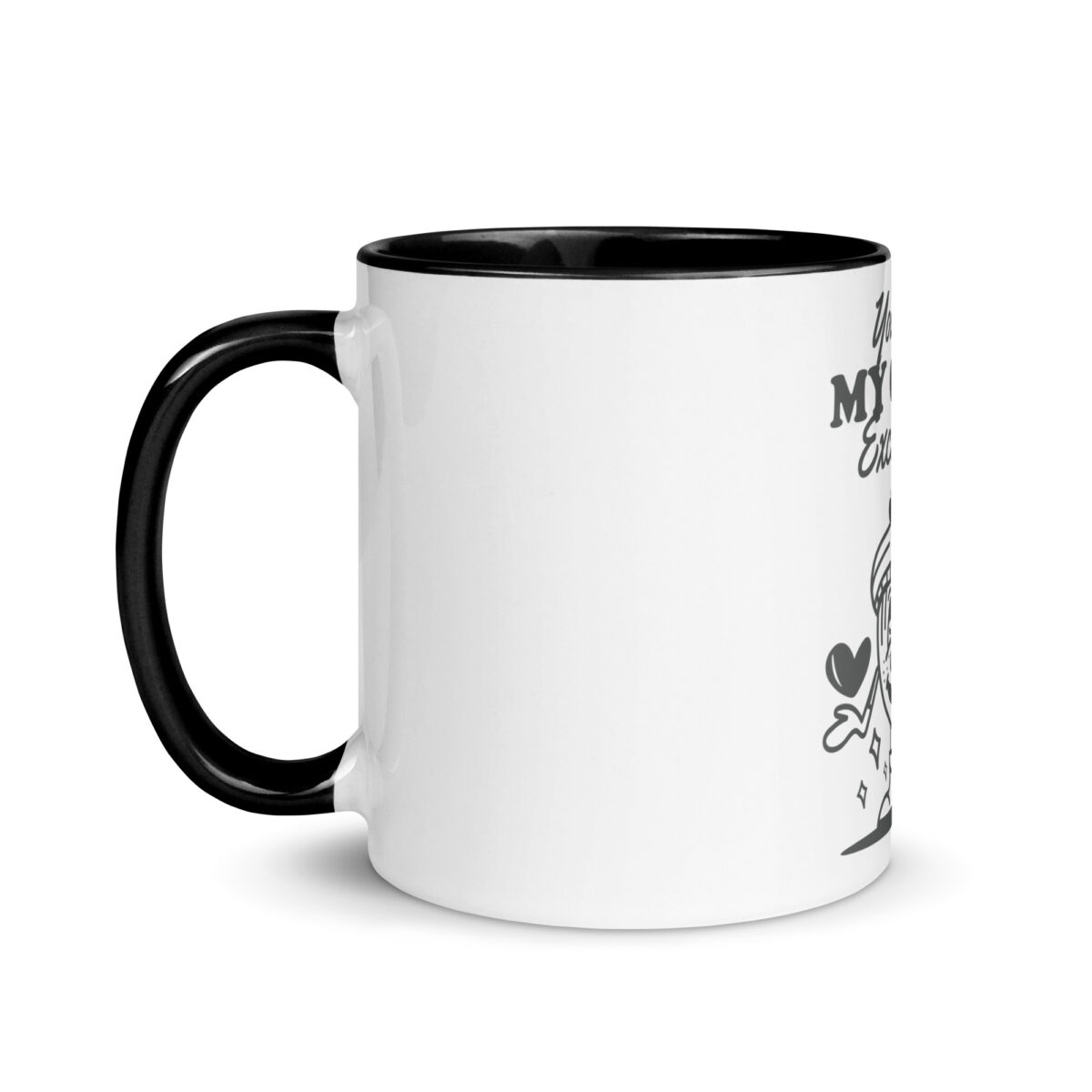 white ceramic mug with color inside black 11oz left 643d2c686d8c7