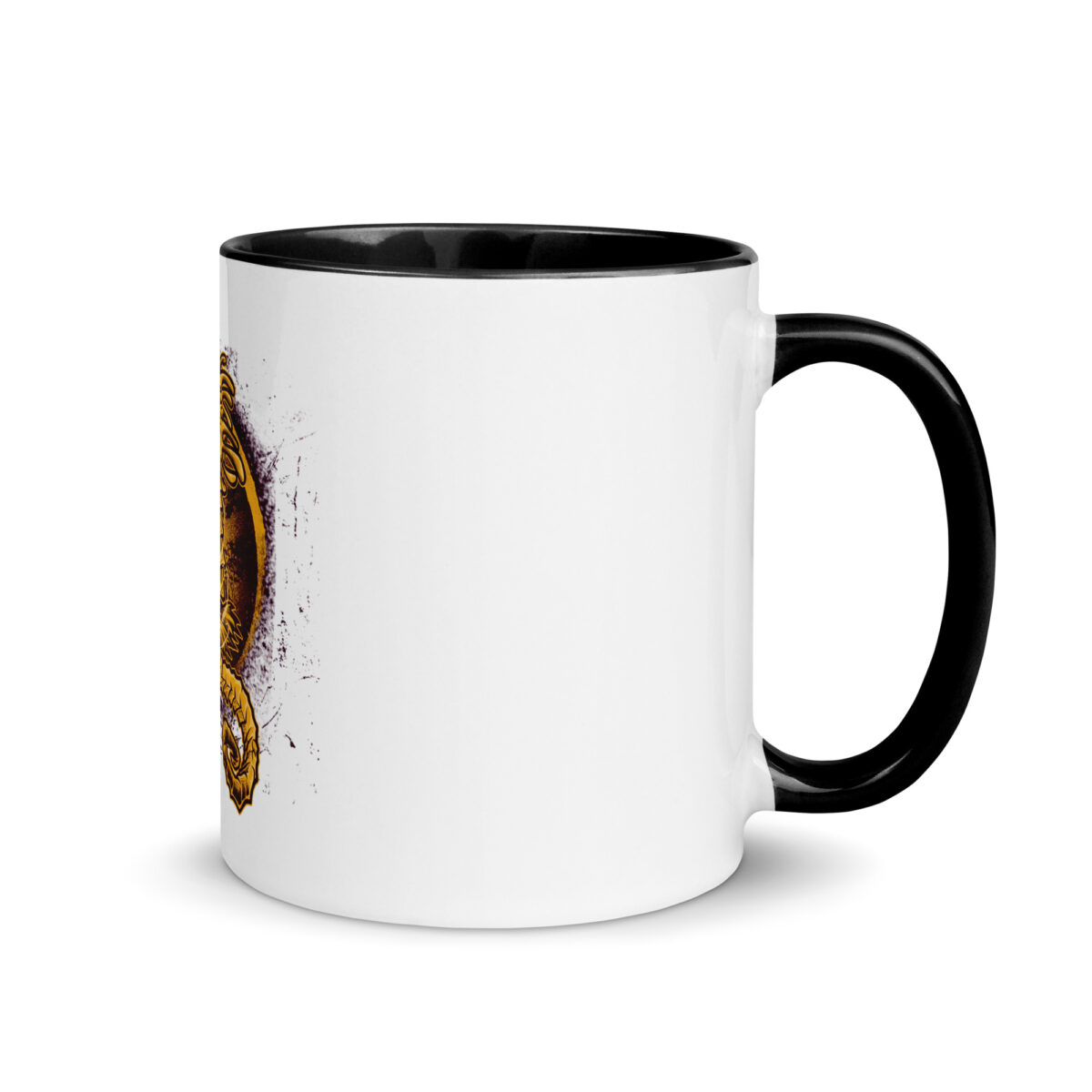 white ceramic mug with color inside black 11oz right 64396d1085531