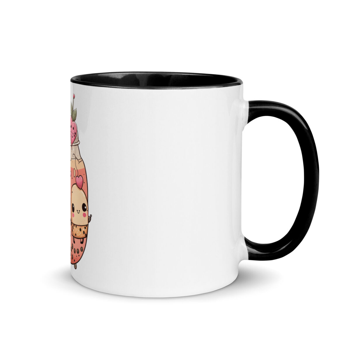 white ceramic mug with color inside black 11oz right 643d0c3defd75