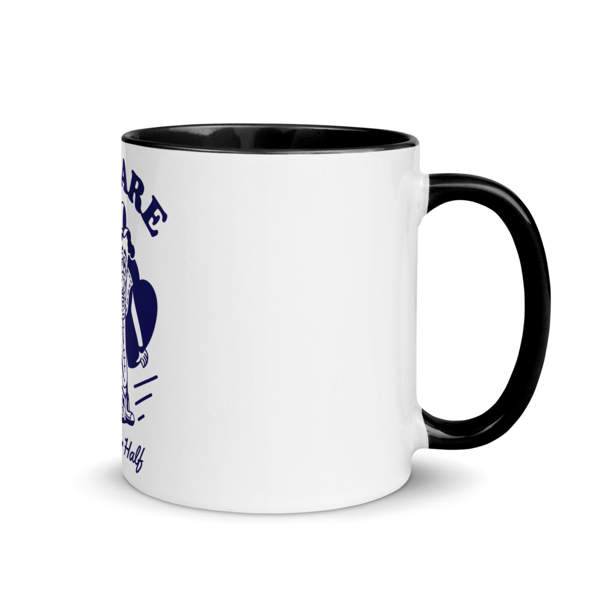 white ceramic mug with color inside black 11oz right 643d2b8d0058b