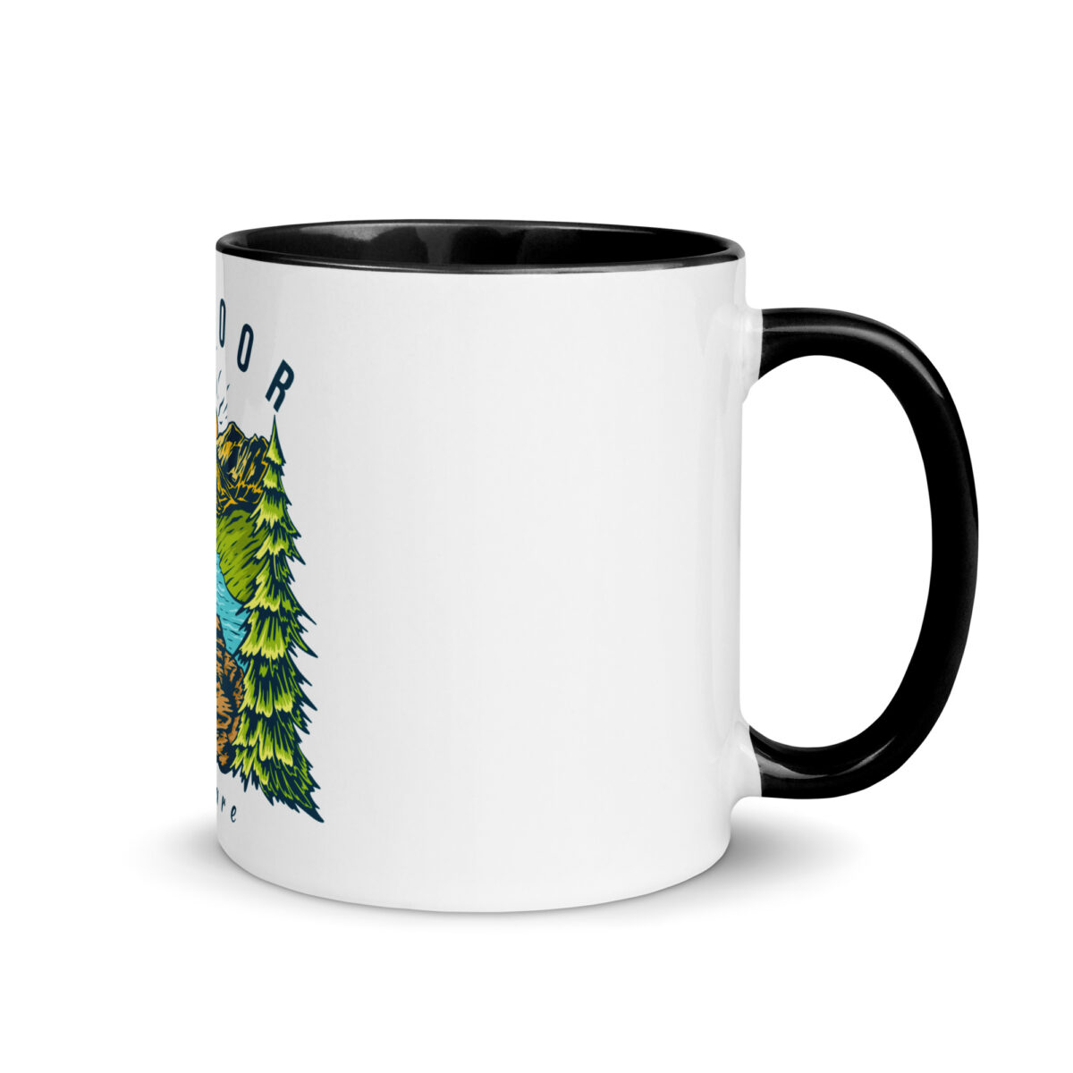 white ceramic mug with color inside black 11oz right 643d361823c8a