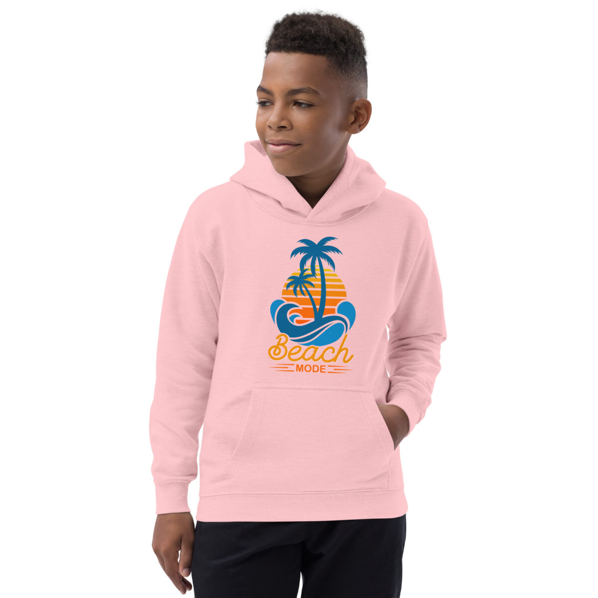 kids hoodie baby pink front 64763ac3501ff