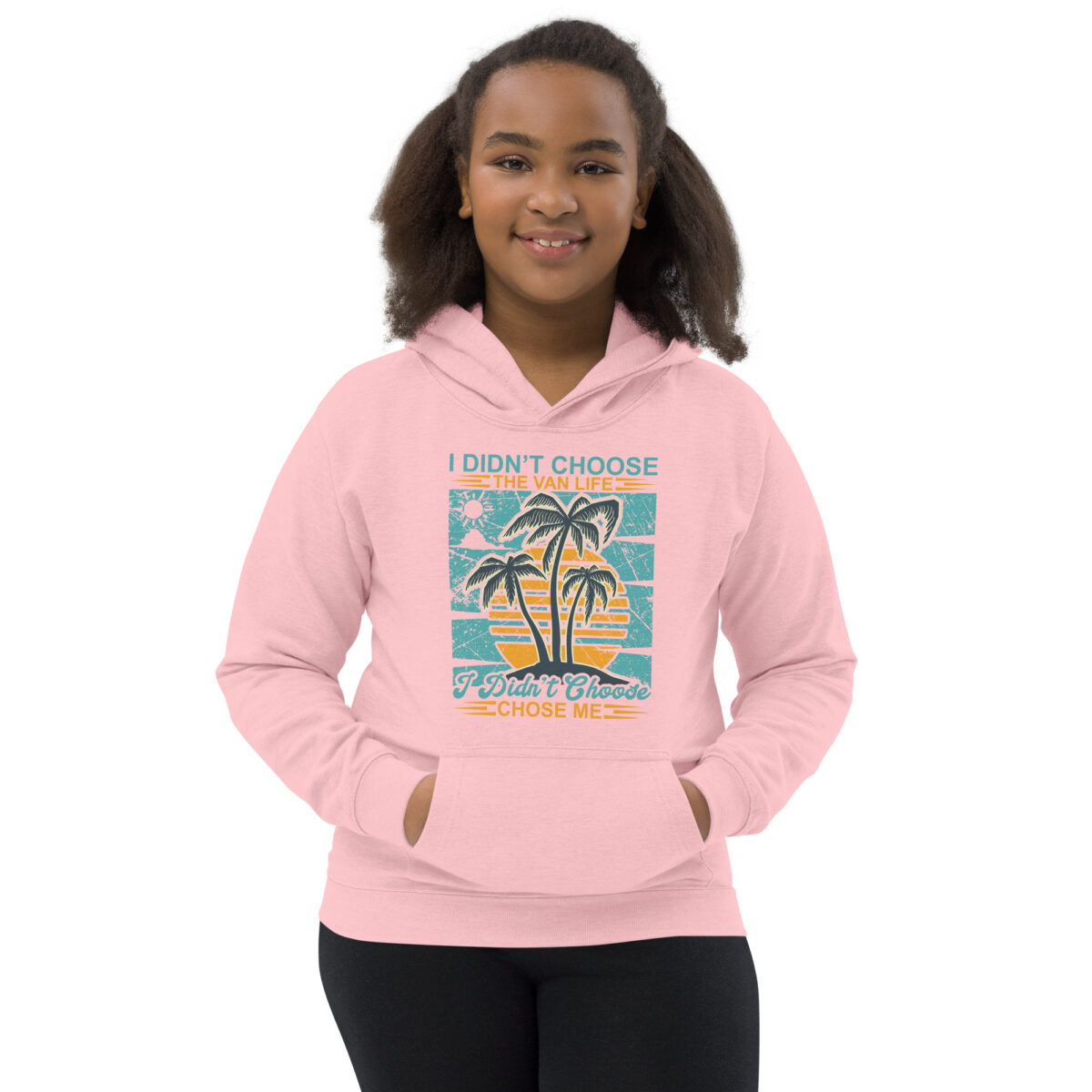 kids hoodie baby pink front 64763ad0a3527