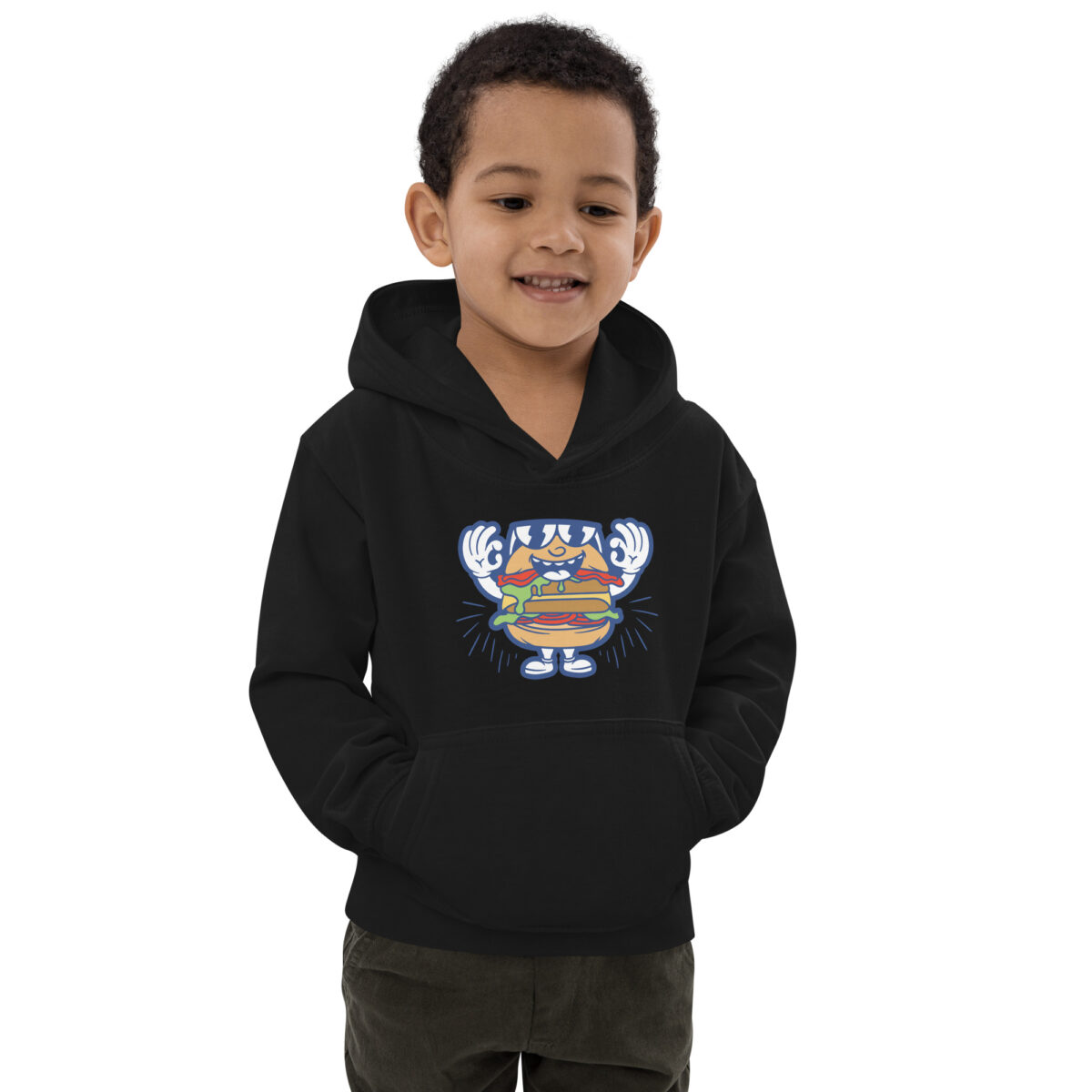 kids hoodie jet black front 6475ad3877cb7