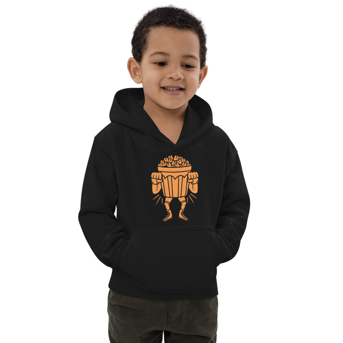 kids hoodie jet black front 6475b229115a1