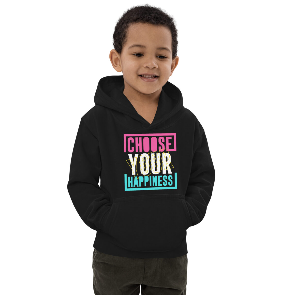 kids hoodie jet black front 6476199faba02