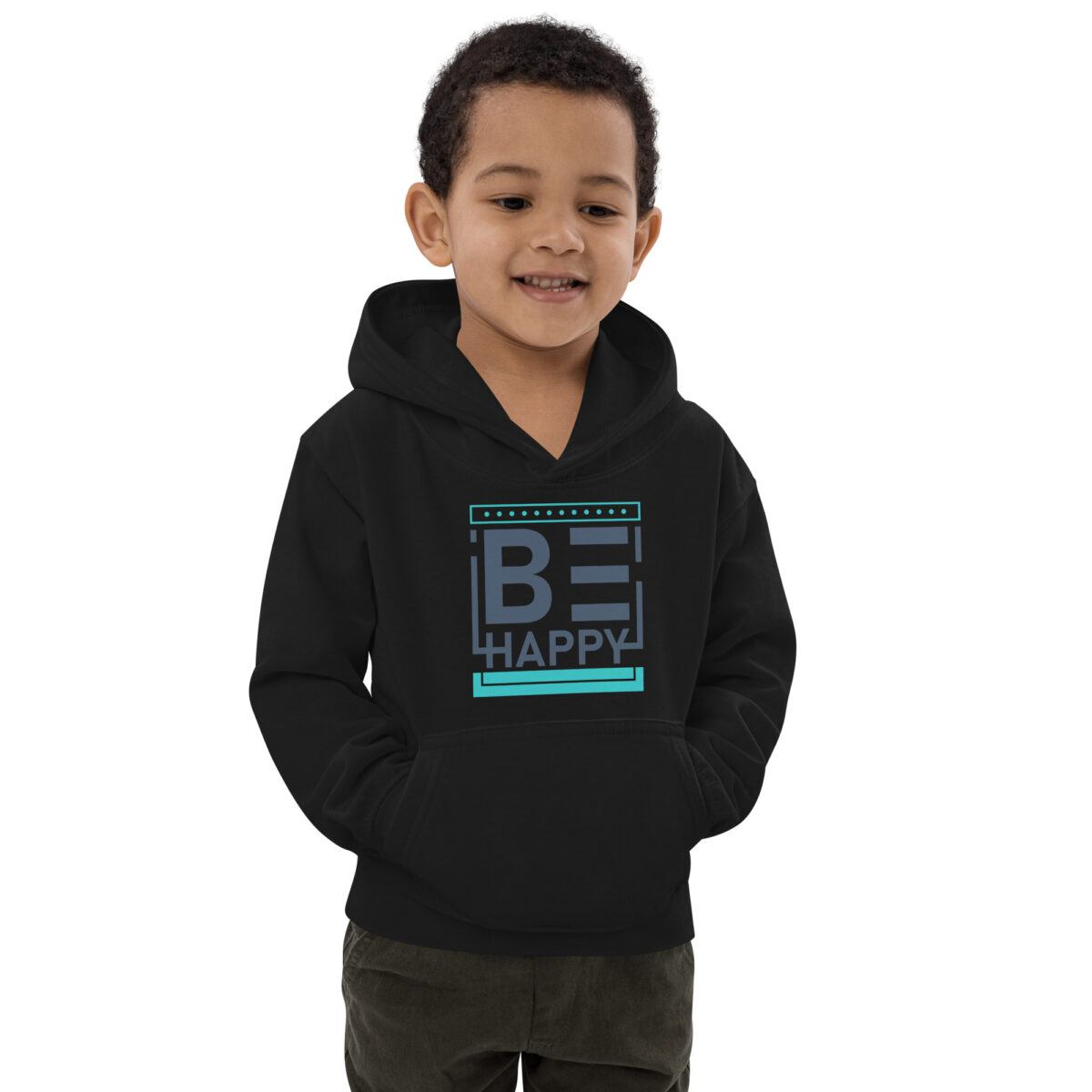 kids hoodie jet black front 64761cfb8f008