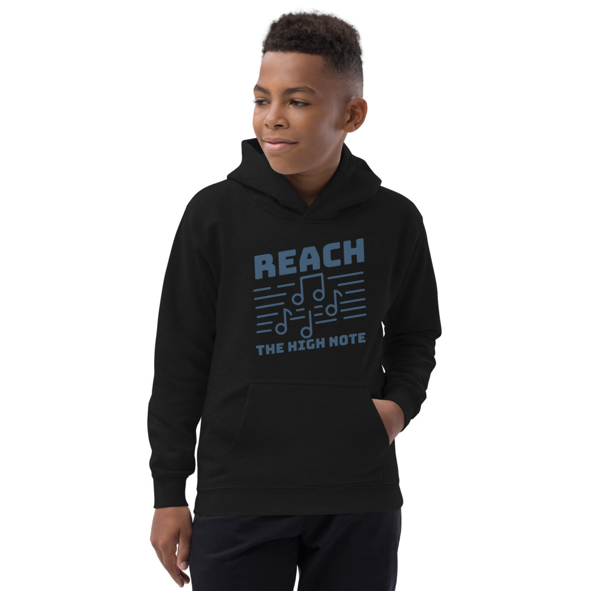 kids hoodie jet black front 647622744c475