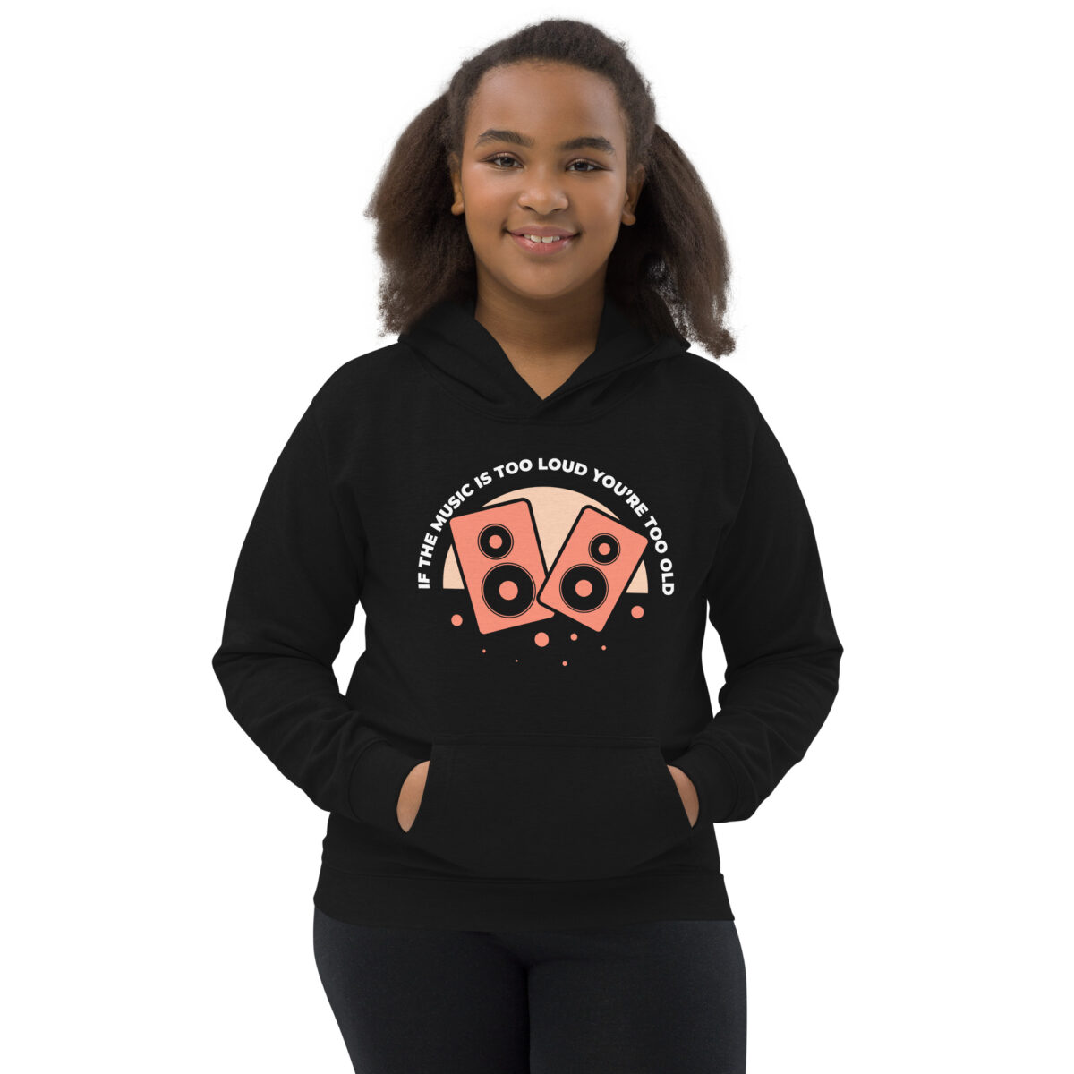 kids hoodie jet black front 647626c07ca79