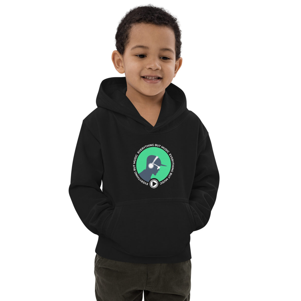 kids hoodie jet black front 647628bc541a3