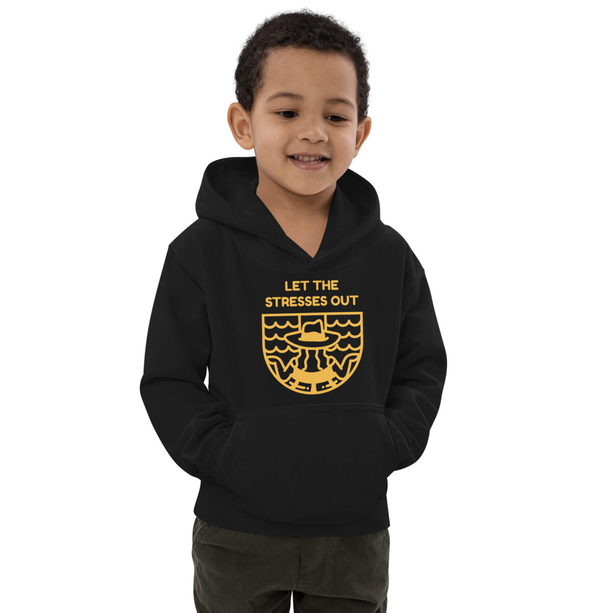 kids hoodie jet black front 64762c374d88a