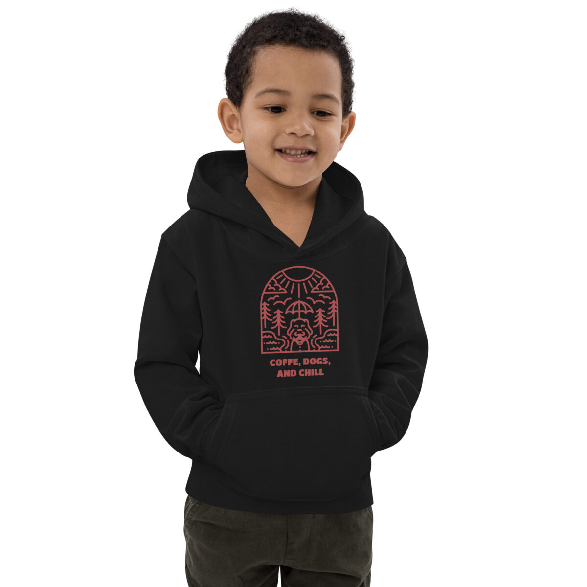 kids hoodie jet black front 647631926ce88