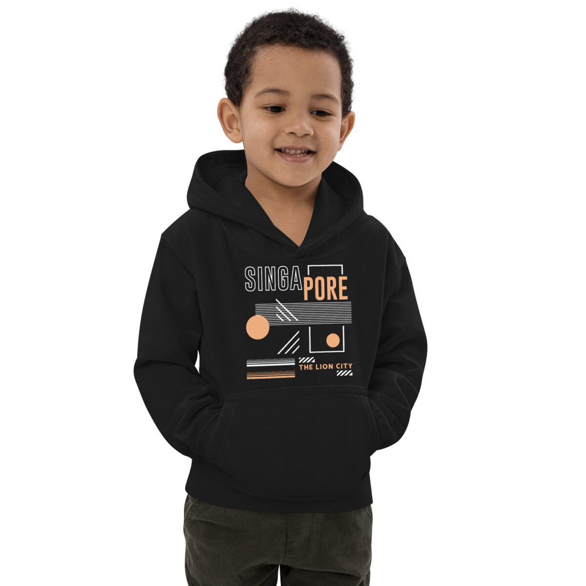 kids hoodie jet black front 64771464023e8