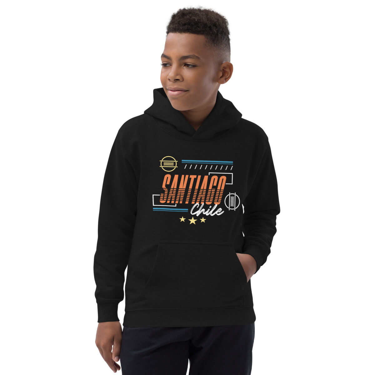 kids hoodie jet black front 647716b75eb9c