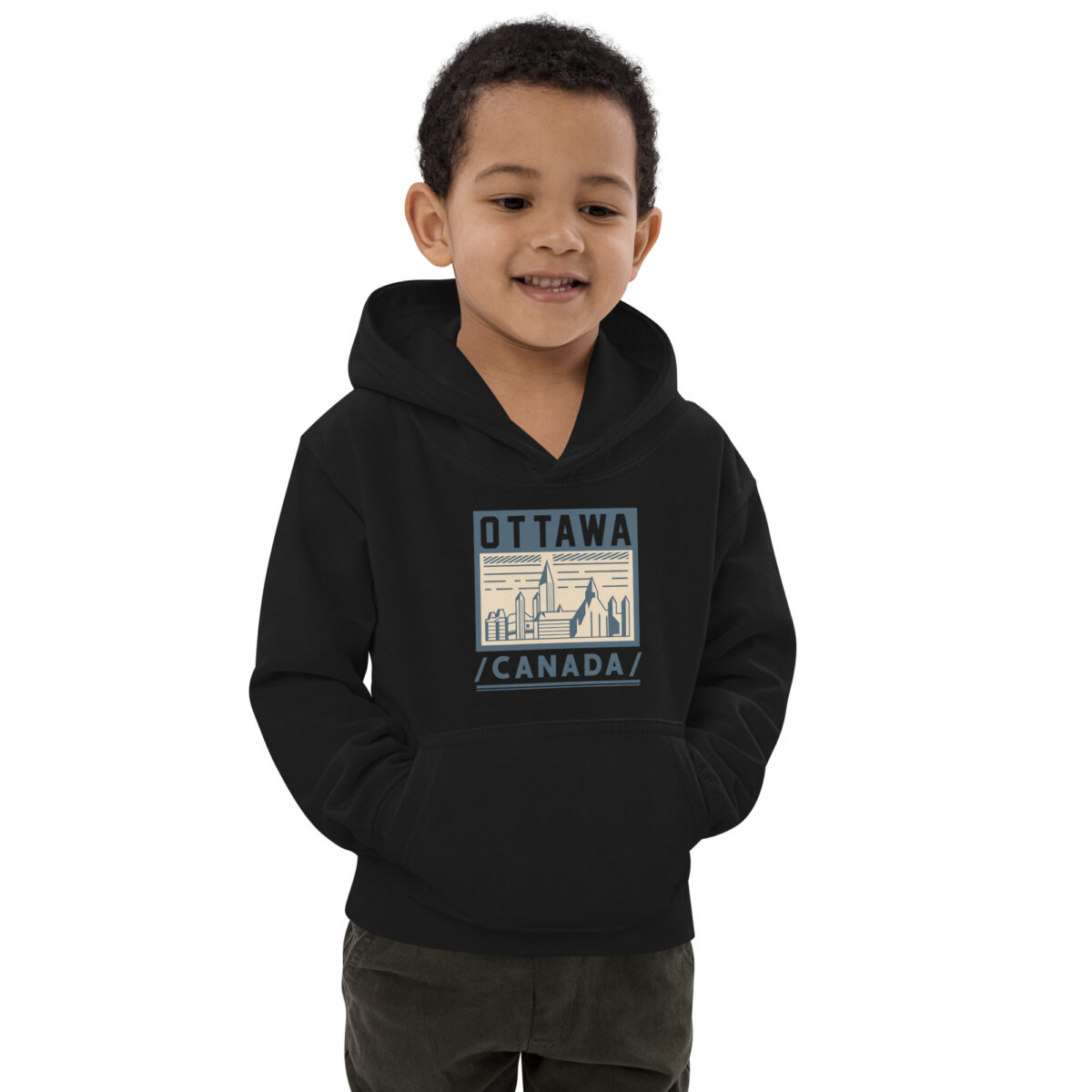 kids hoodie jet black front 64771c4f4a8cd