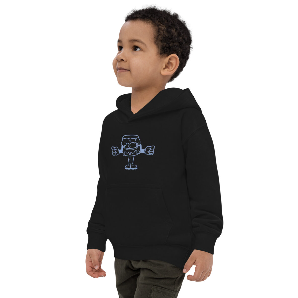 kids hoodie jet black left front 6475b67ab24bb