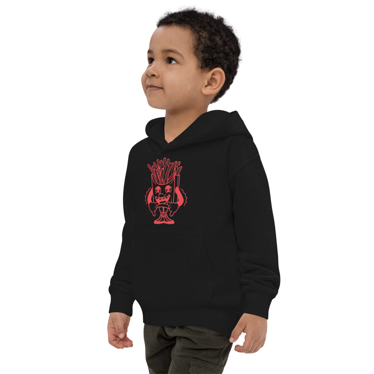 kids hoodie jet black left front 6475b91c287ae