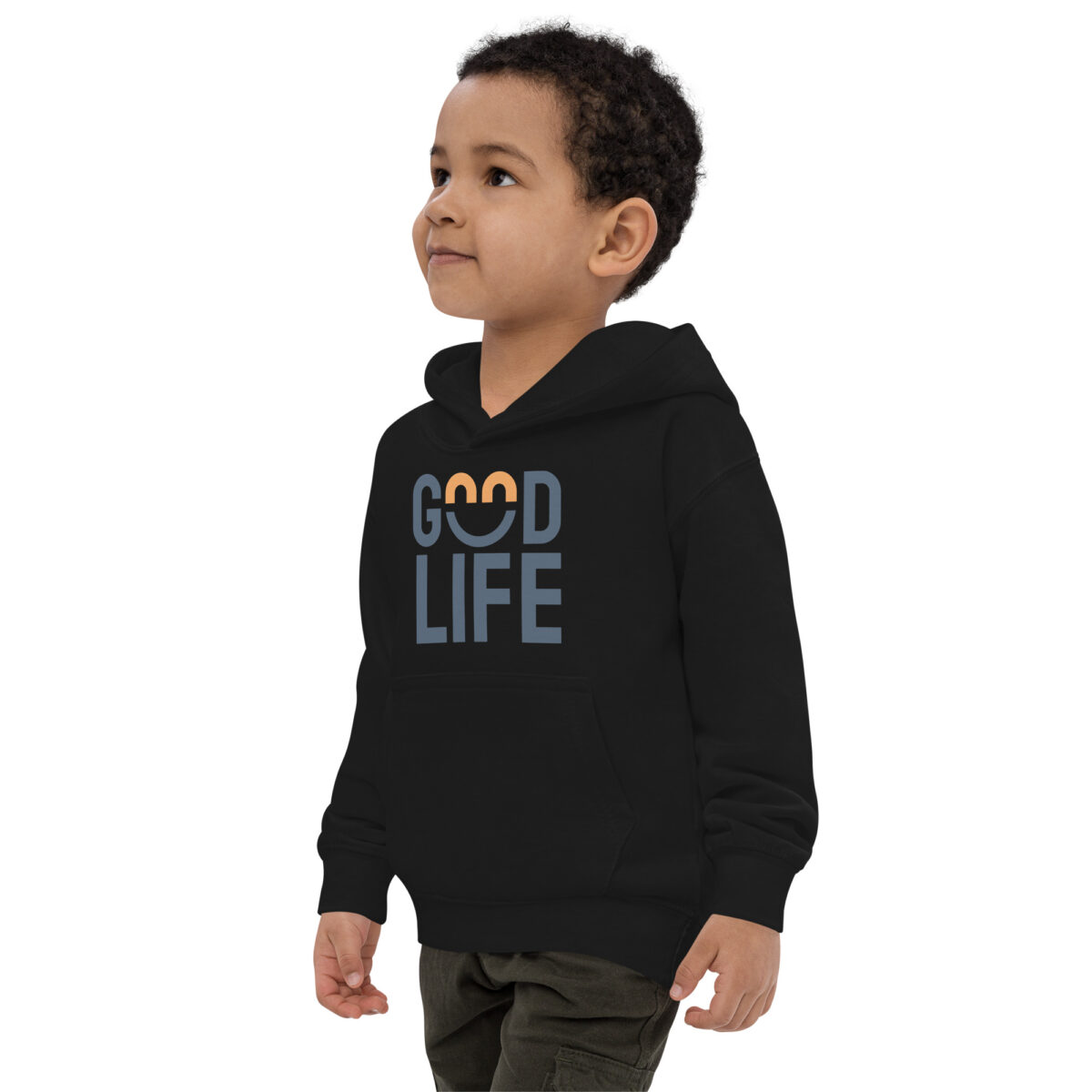 kids hoodie jet black left front 647617c536a54