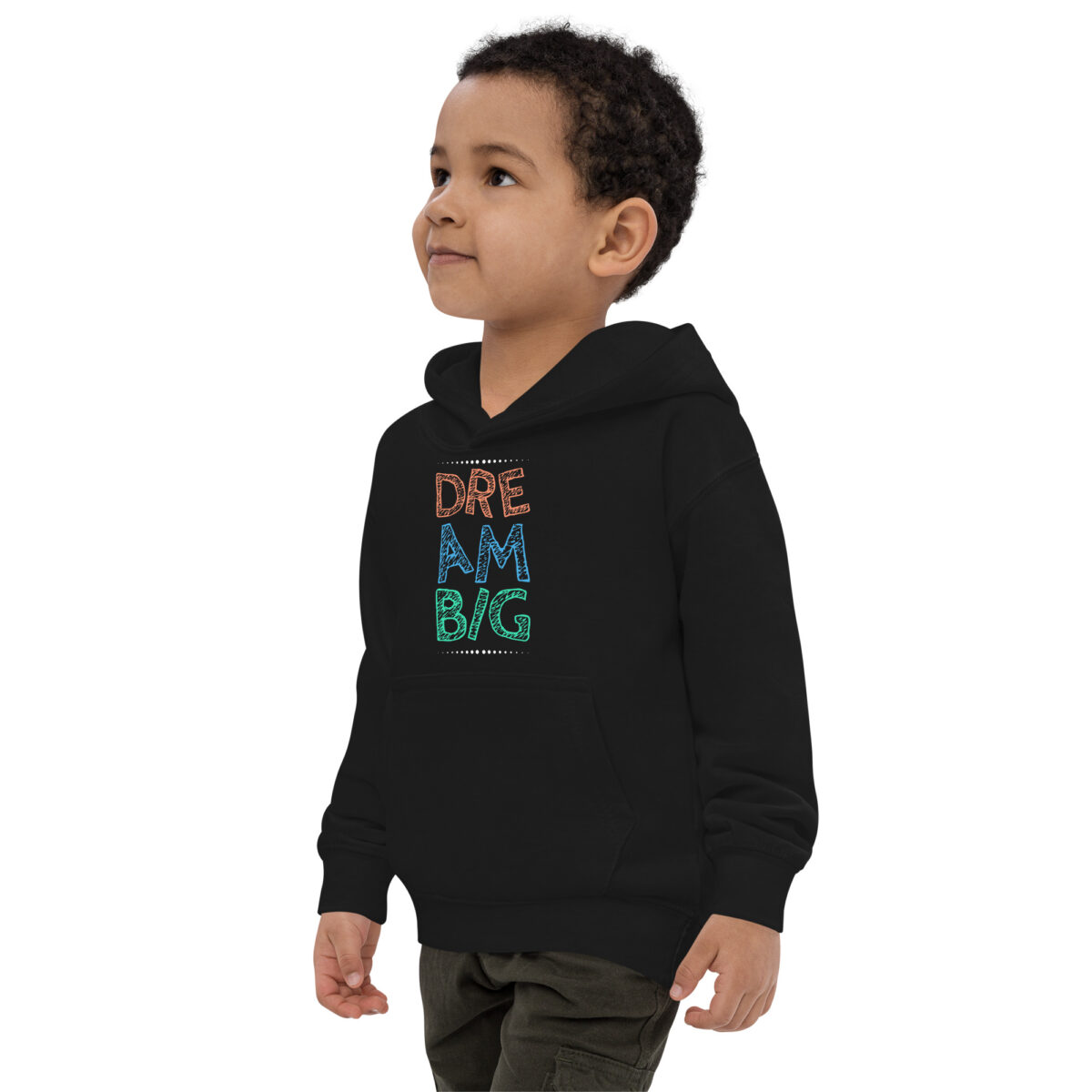 kids hoodie jet black left front 647618adafd8a