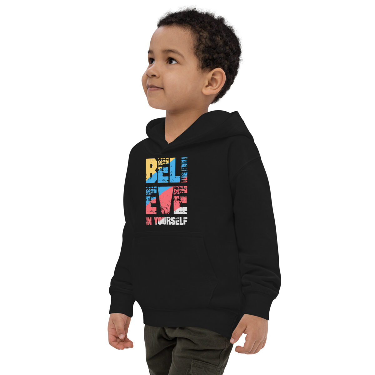 kids hoodie jet black left front 64761a319cc5a