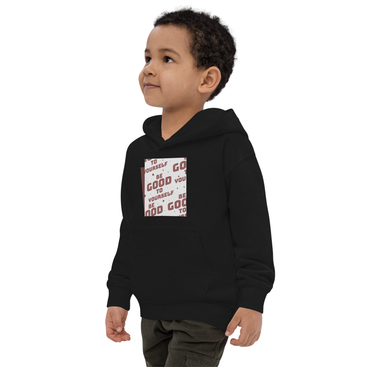 kids hoodie jet black left front 64761d69ea255