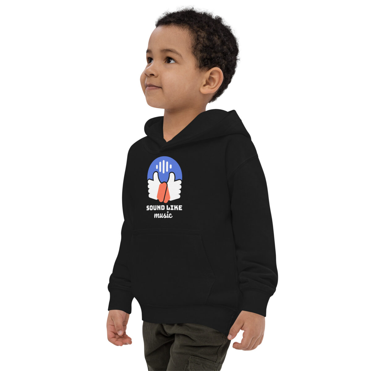 kids hoodie jet black left front 6476202ca2dc6