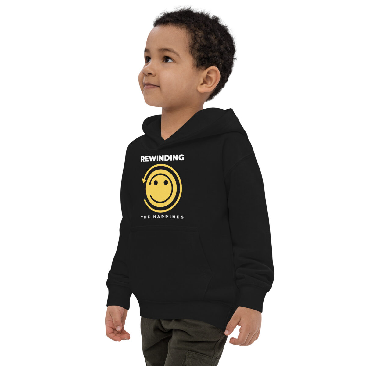 kids hoodie jet black left front 647621ce7249d