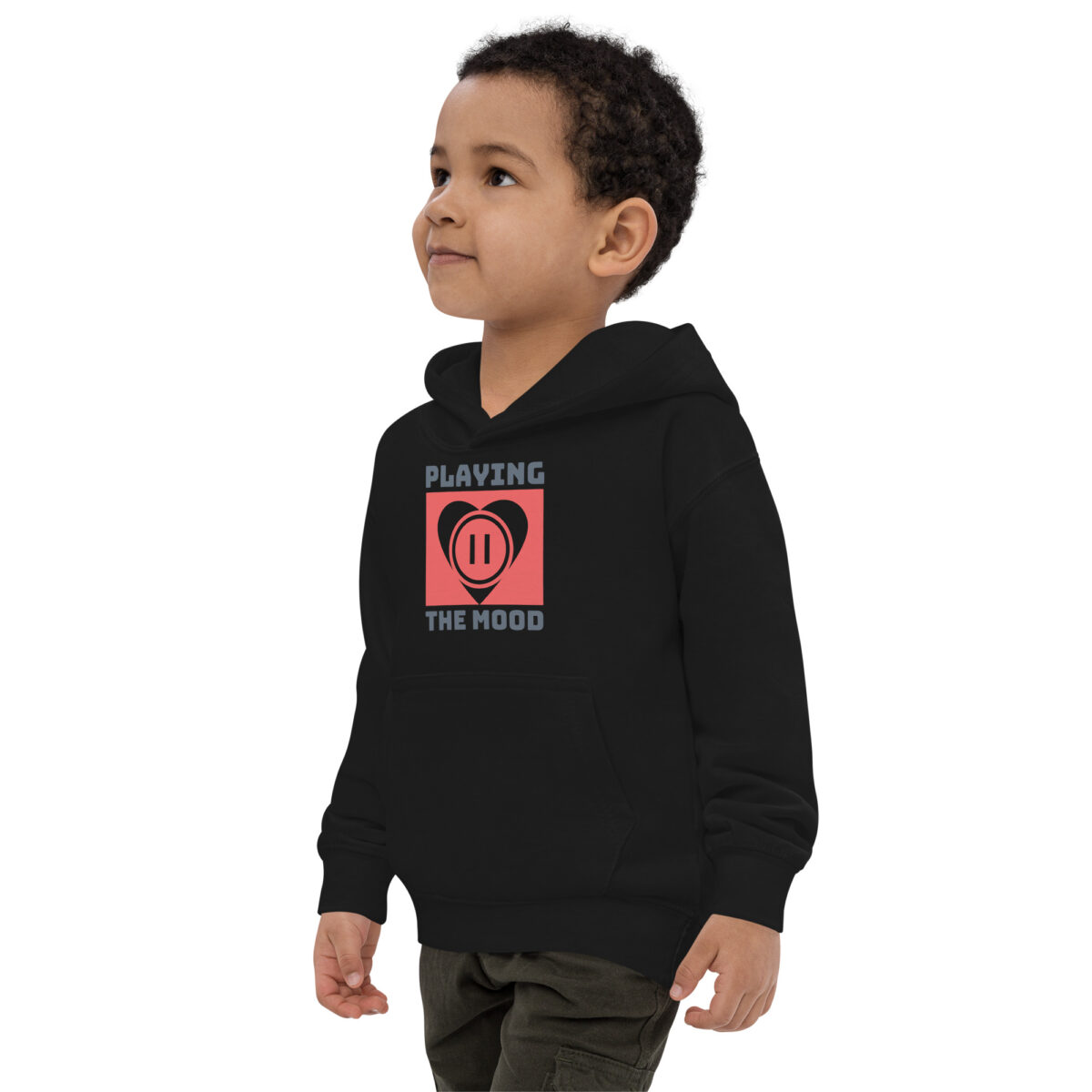 kids hoodie jet black left front 647622e4565e5