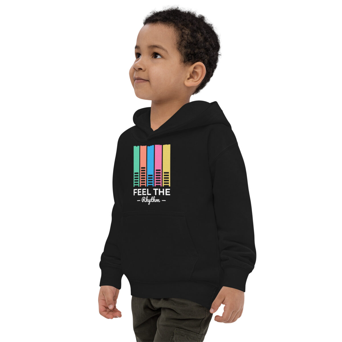 kids hoodie jet black left front 6476284e15b66