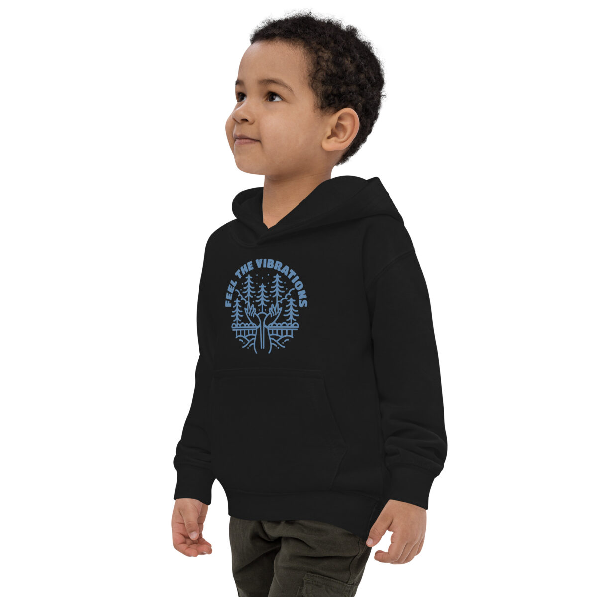 kids hoodie jet black left front 64762e40e30ef