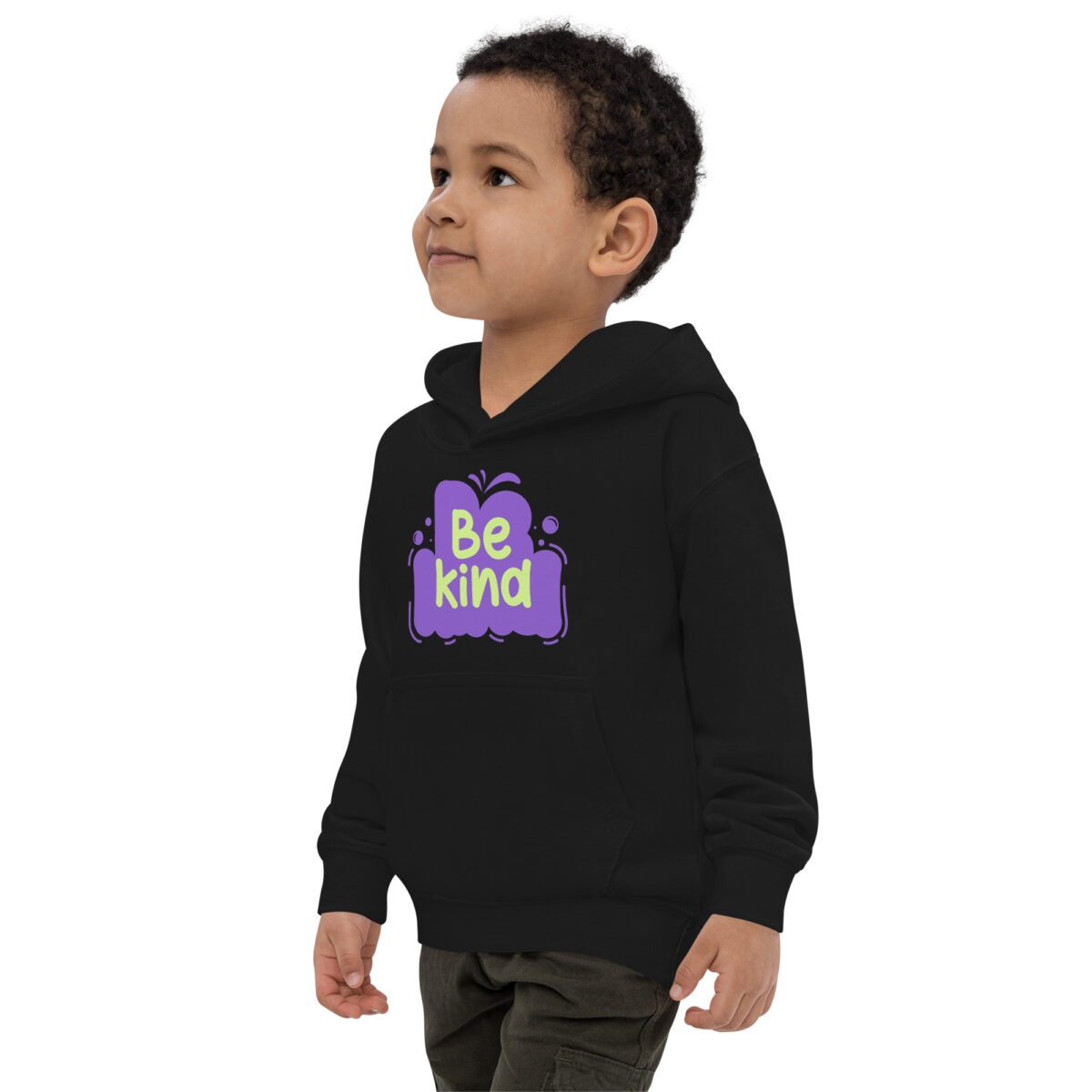 kids hoodie jet black left front 6476415ee49f3