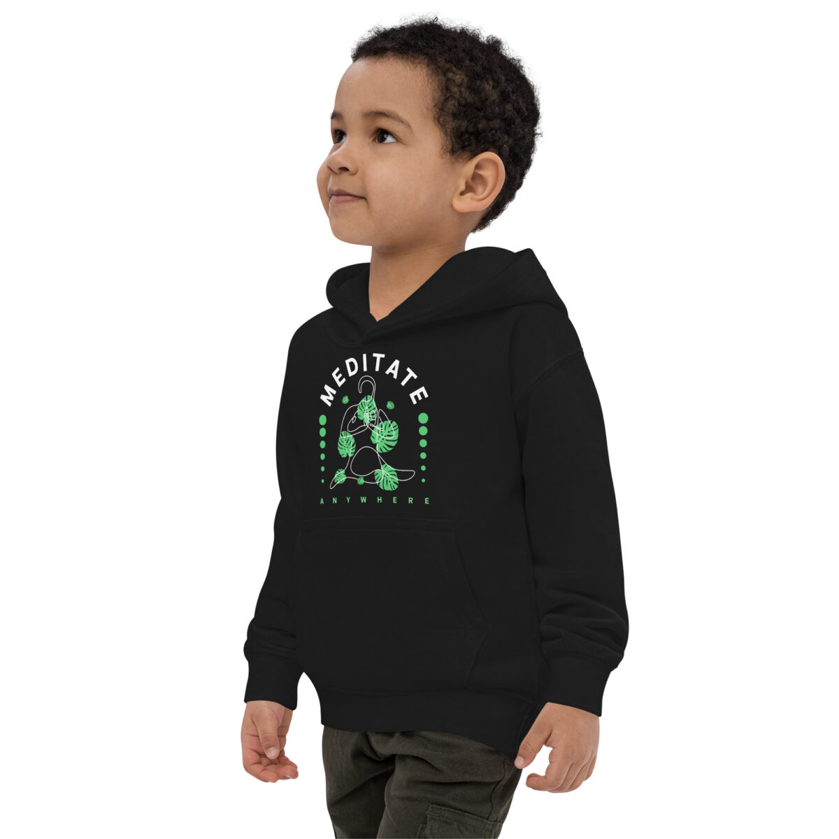 kids hoodie jet black left front 647765c978953