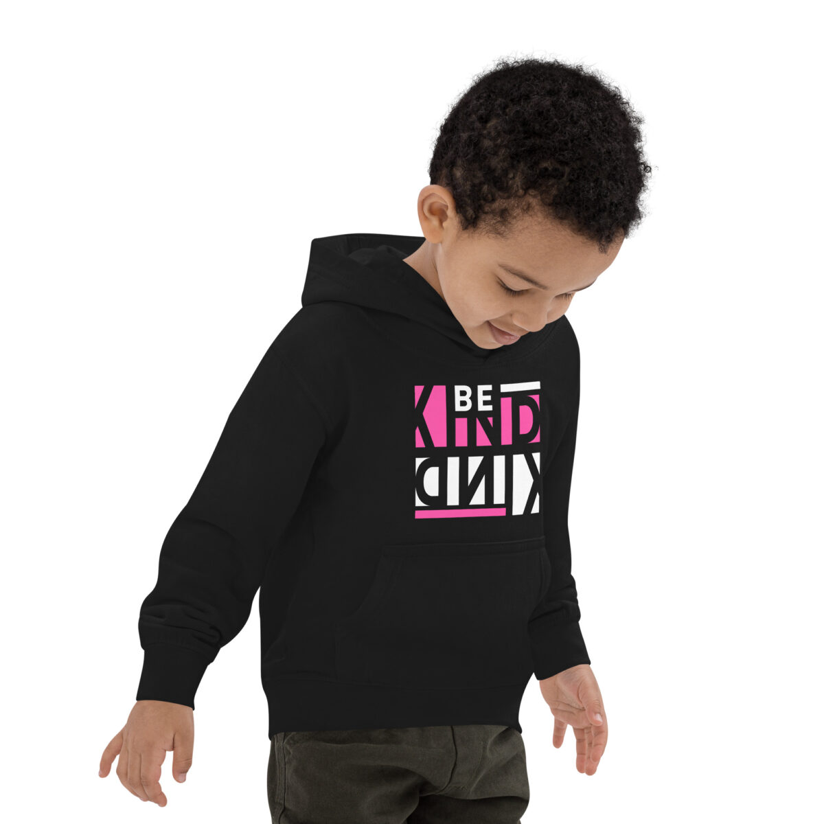 kids hoodie jet black right front 64761c73e7173