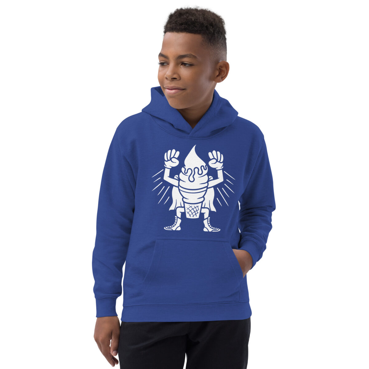 kids hoodie royal blue front 6475ac0b54c2b