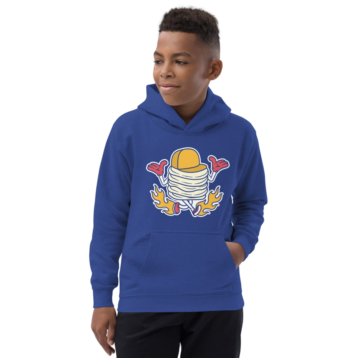 kids hoodie royal blue front 6475aeb5447b2