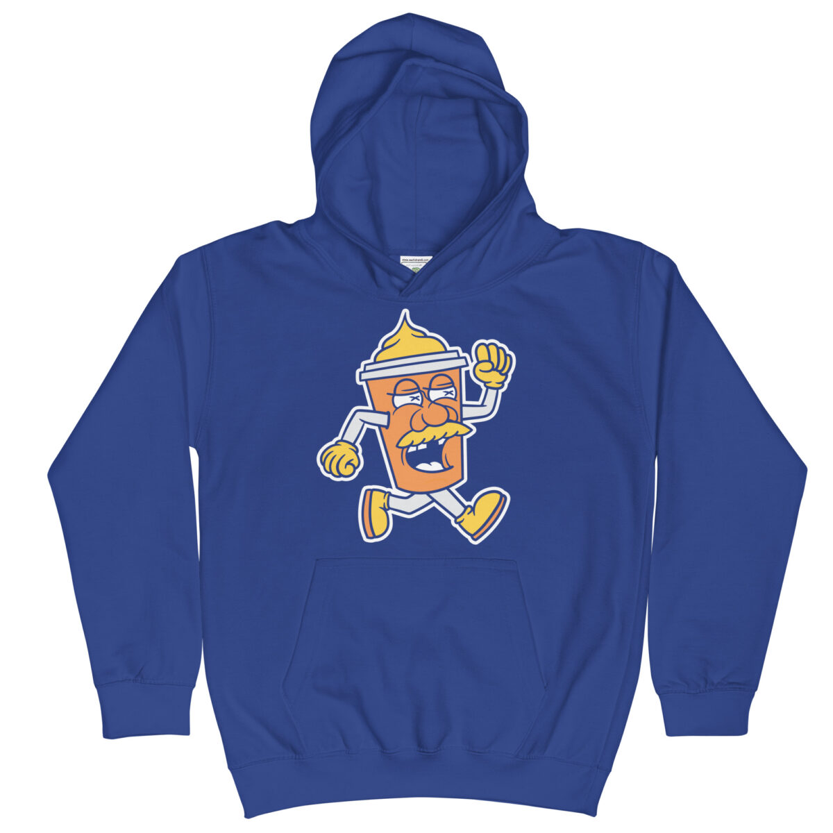 kids hoodie royal blue front 6475af5e2976e