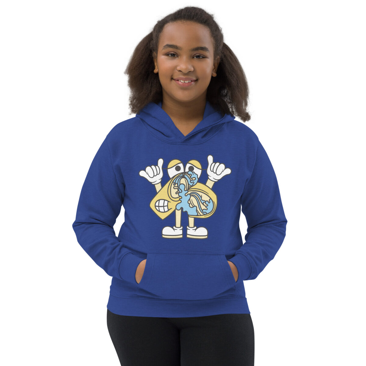 kids hoodie royal blue front 6475b01871d6b