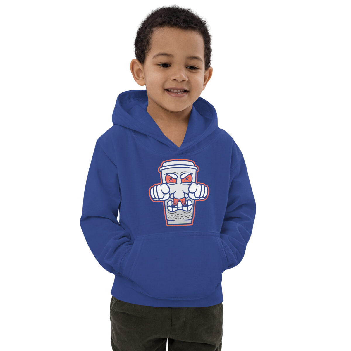 kids hoodie royal blue front 6475b6f743b5b