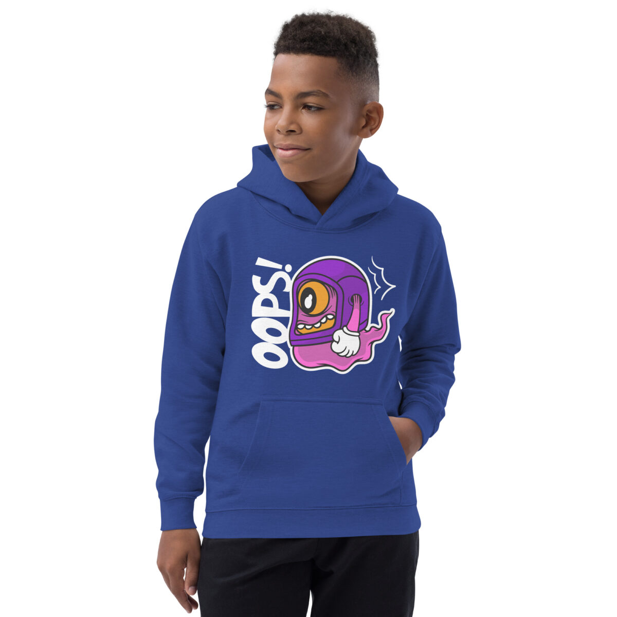 kids hoodie royal blue front 6475c90c9c130