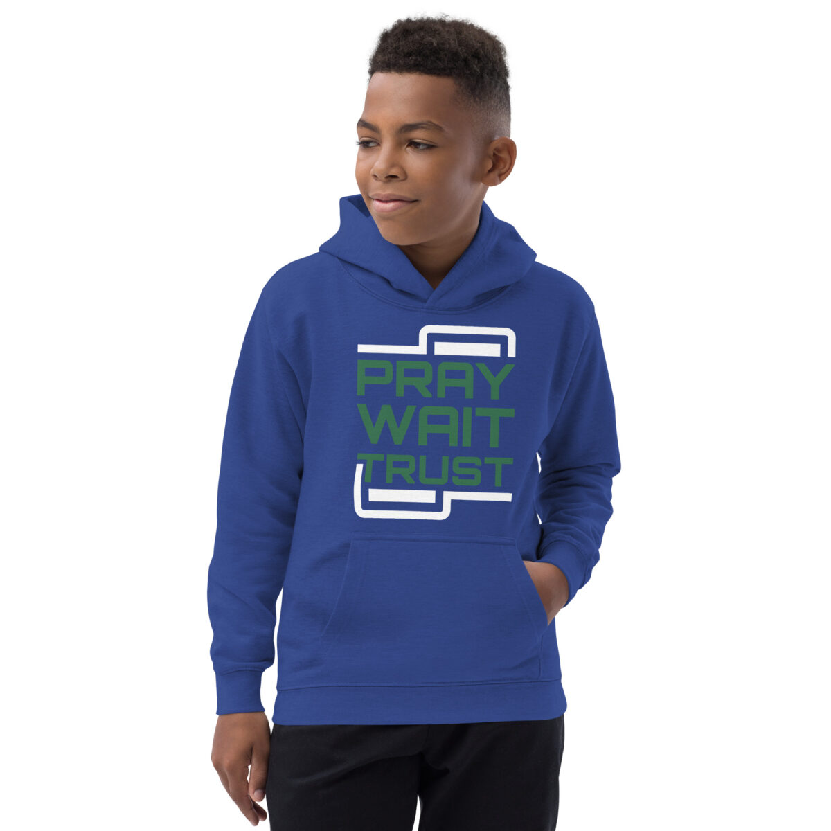 kids hoodie royal blue front 64761344c1a57