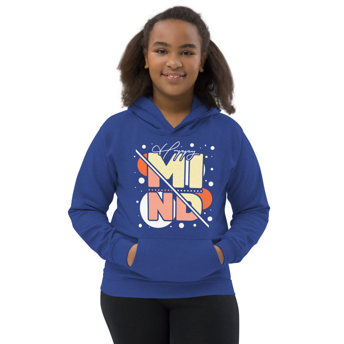 kids hoodie royal blue front 647616e5448a4