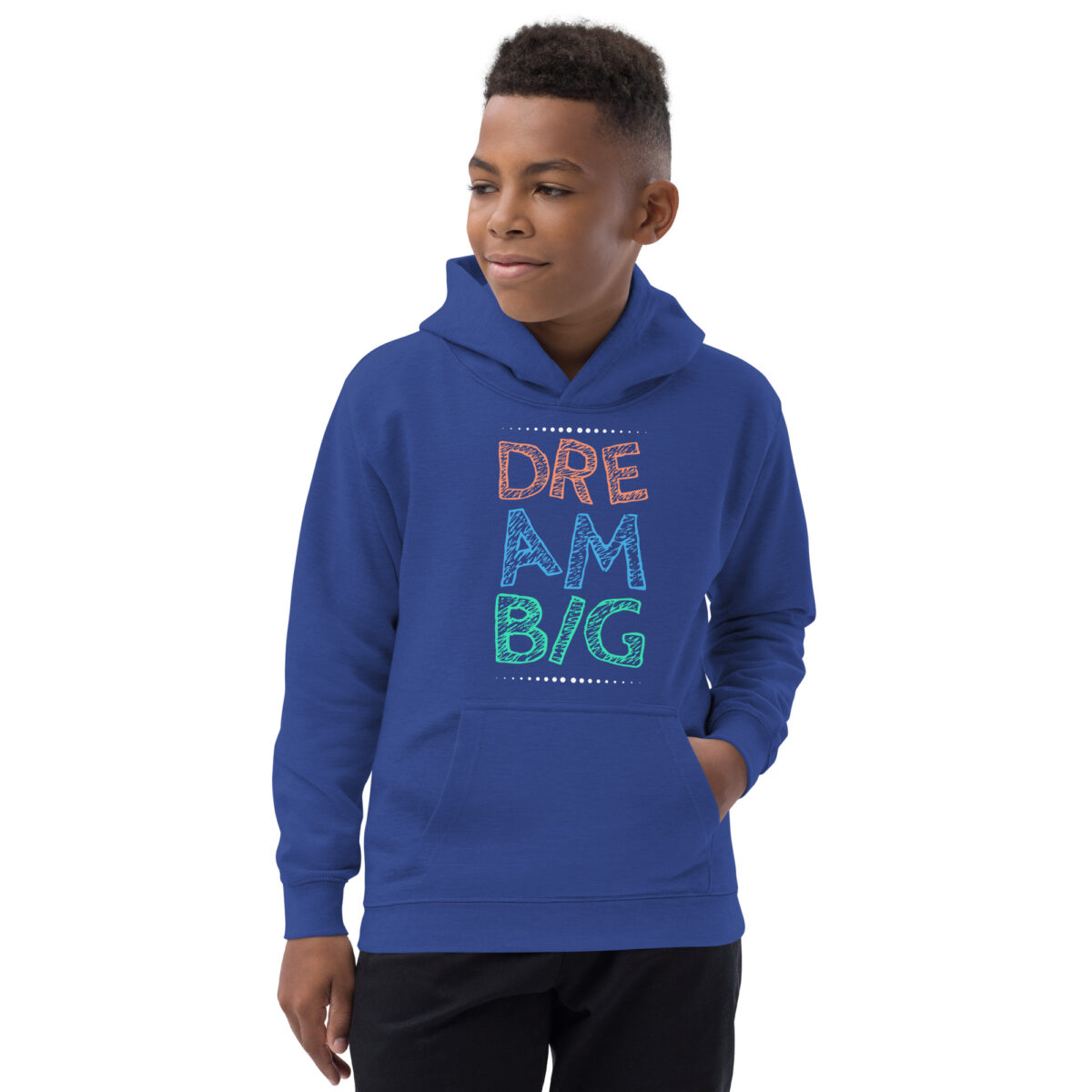 kids hoodie royal blue front 647618adaff5e