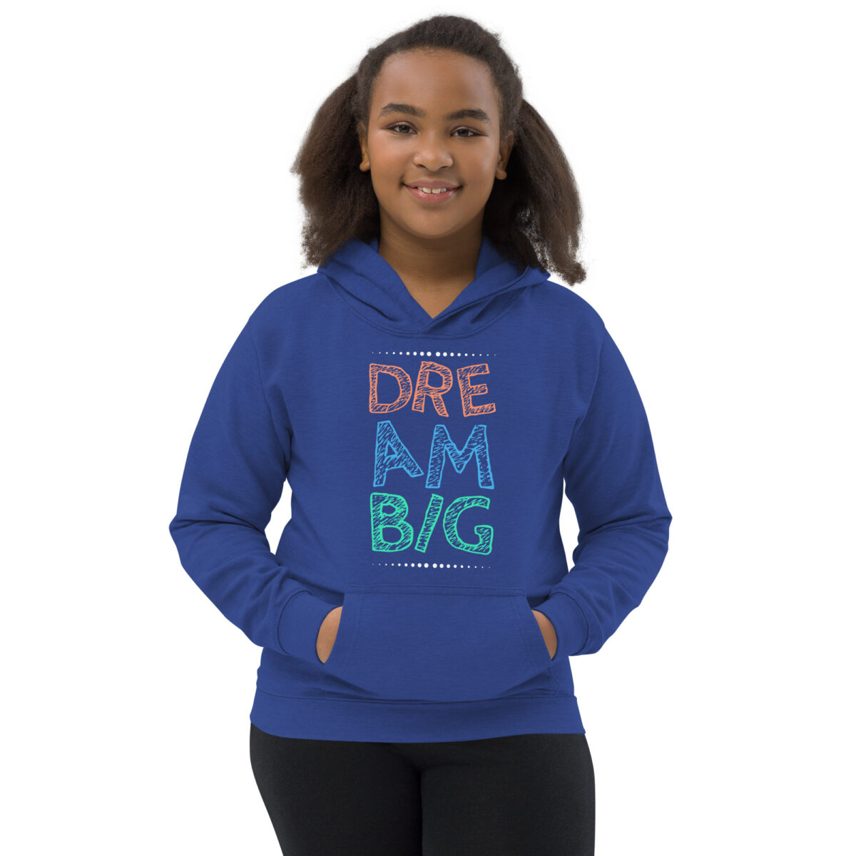 kids hoodie royal blue front 647618adb0100