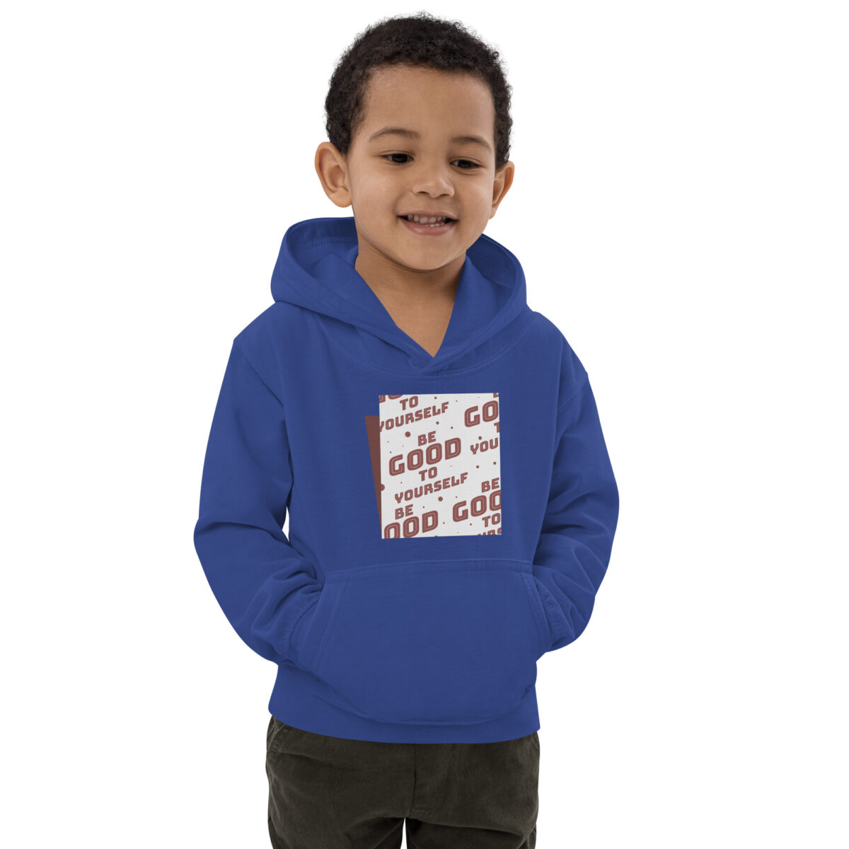 kids hoodie royal blue front 64761d69ea742