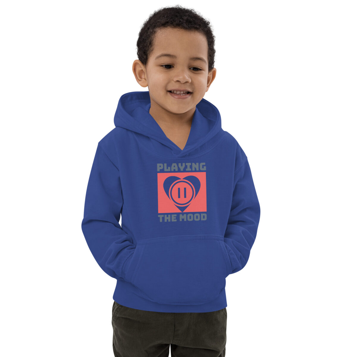 kids hoodie royal blue front 647622e456724